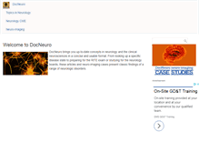 Tablet Screenshot of docneuro.com